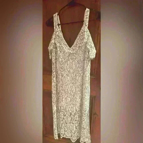 Keepsake the Label Porcelain Lace Dress - Ivory - Sz Small - Picture 1 of 4